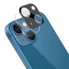 Techsuit - Full Camera - Kameravédő üvegfólia - iPhone 15 / iPhone 15 Plus - Fekete