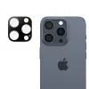 Techsuit - Full Camera - Kameravédő üvegfólia - iPhone 15 Pro / iPhone 15 Pro Max - Fekete