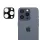 Techsuit - Full Camera - Kameravédő üvegfólia - iPhone 15 Pro / iPhone 15 Pro Max - Fekete
