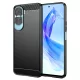 Techsuit - Carbon szilikon tok - Honor 90 Lite - Fekete