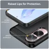 Techsuit - Carbon szilikon tok - Honor 90 Lite - Fekete