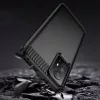 Techsuit - Carbon szilikon tok - Xiaomi Redmi Note 12S - Fekete