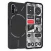 Techsuit - Carbon szilikon tok - Nothing Phone (2) - Fekete
