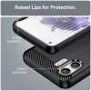Techsuit - Carbon szilikon tok - Nothing Phone (2) - Fekete