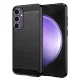 Techsuit - Carbon szilikon tok - Samsung Galaxy S23 FE - Fekete
