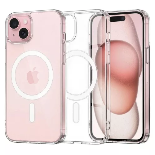 Techsuit - MagSafe Pro tok - iPhone 15 - Átlátszó