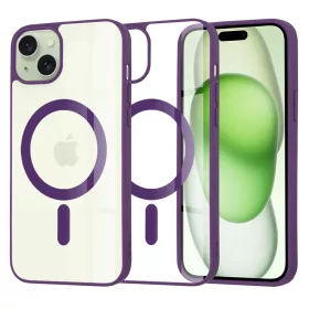 Techsuit - MagSafe Pro tok - iPhone 15 Plus - Lila
