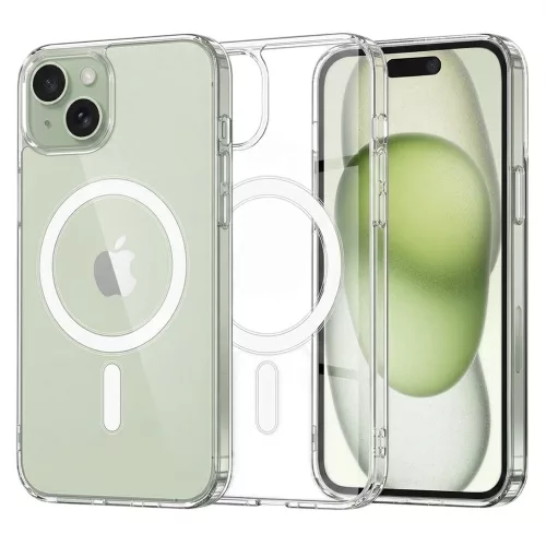 Techsuit - MagSafe Pro tok - iPhone 15 Plus - Átlátszó