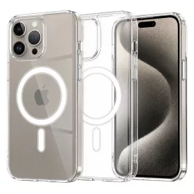 Techsuit - MagSafe Pro tok - iPhone 15 Pro Max - Átlátszó