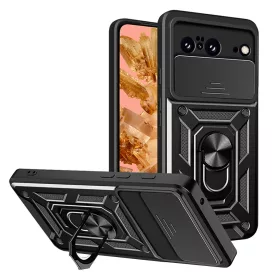   Techsuit - CamShield ütésálló tok - Google Pixel 8 - Fekete