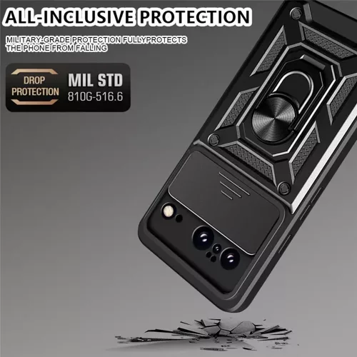 Techsuit - CamShield ütésálló tok - Google Pixel 8 - Fekete