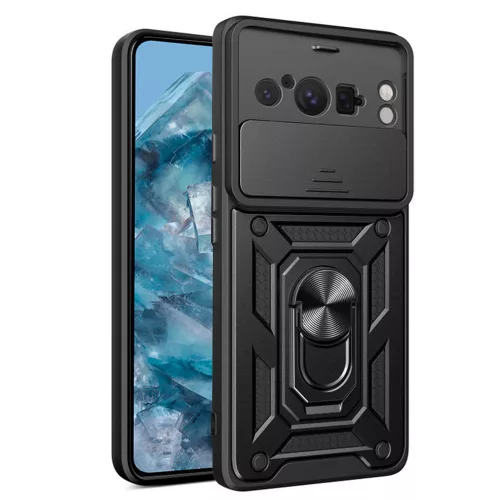 Techsuit - CamShield ütésálló tok - Google Pixel 8 Pro - Fekete