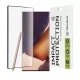 Techsuit - 111D Full Cover / Full Glue üvegfólia / 3D kerekített szélű kijelzőhöz - Samsung Galaxy Note 20 Ultra 4G / Note 20 Ultra 5G - Fekete széllel