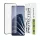 Techsuit - 111D Full Cover / Full Glue üvegfólia / 3D kerekített szélű kijelzőhöz - OnePlus 10 Pro/11/11R/Ace 2/Ace 2 Pro/Find X5 Pro - Fekete széllel