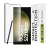 Techsuit - 111D Full Cover / Full Glue Glass / 3D Curved Screen - Samsung Galaxy S23 Ultra - Black