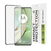 Techsuit - 111D Full Cover / Full Glue Glass / 3D Curved Screen - Motorola Edge 40 / Edge (2023) - Black