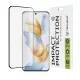 Techsuit - 111D Full Cover / Full Glue üvegfólia / 3D kerekített szélű kijelzőhöz - Honor 90 - Fekete széllel
