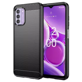 Techsuit - Carbon szilikon tok - Nokia G42 - Fekete