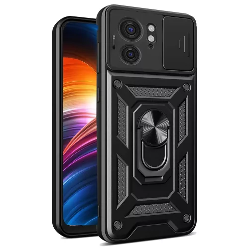 Techsuit - CamShield ütésálló tok - Motorola Edge 40 / Edge (2023) - Fekete