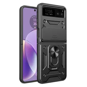   Techsuit - CamShield ütésálló tok - Motorola Razr 40 - Fekete