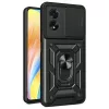 Techsuit - CamShield ütésálló tok - Oppo A38 / A18 - Fekete