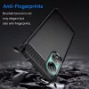 Techsuit - Carbon szilikon tok - Oppo A78 4G - Fekete