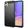 Techsuit - Carbon szilikon tok - Samsung Galaxy A05 - Fekete