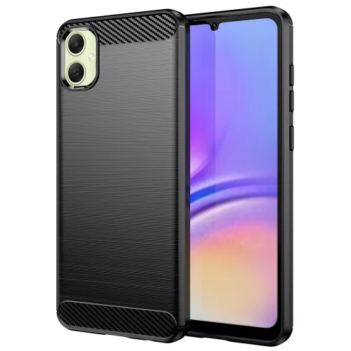Techsuit - Carbon szilikon tok - Samsung Galaxy A05 - Fekete
