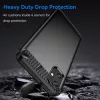 Techsuit - Carbon szilikon tok - Samsung Galaxy A05 - Fekete