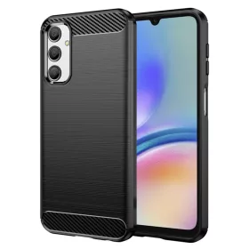   Techsuit - Carbon szilikon tok - Samsung Galaxy A05s - Fekete
