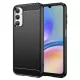 Techsuit - Carbon szilikon tok - Samsung Galaxy A05s - Fekete