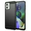 Techsuit - Carbon szilikon tok - Motorola Moto G54 / Moto G54 Power Edition / Moto G64 - Fekete