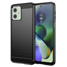   Techsuit - Carbon szilikon tok - Motorola Moto G54 / Moto G54 Power Edition / Moto G64 - Fekete
