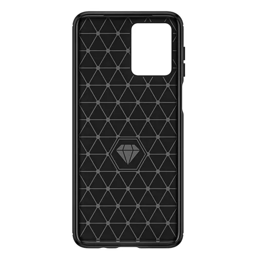 Techsuit - Carbon szilikon tok - Motorola Moto G54 / Moto G54 Power Edition / Moto G64 - Fekete