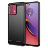 Techsuit - Carbon szilikon tok - Motorola Moto G84 - Fekete