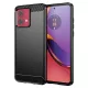 Techsuit - Carbon szilikon tok - Motorola Moto G84 - Fekete