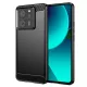 Techsuit - Carbon szilikon tok - Xiaomi 13T / 13T Pro - Fekete