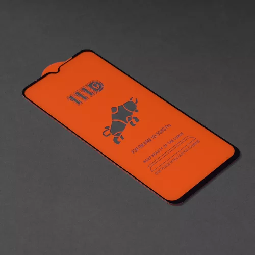 Techsuit - 111D Full Cover / Full Glue üvegfólia - Oppo A38 / A18 - Fekete széllel