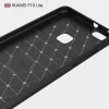Techsuit - Carbon szilikon tok - Huawei P10 Lite - Fekete