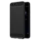 Techsuit - Carbon szilikon tok - Huawei P10 Plus - Fekete