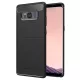 Techsuit - Carbon szilikon tok - Samsung Galaxy S8 Plus - Fekete