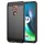 Techsuit - Carbon szilikon tok - Motorola Moto E7 Plus / Moto G9 Play - Fekete