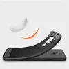 Techsuit - Carbon szilikon tok - Motorola Moto E7 Plus / Moto G9 Play - Fekete