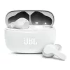 JBL - Vezeték nélküli fülhallgató (Wave 200) - Bluetooth 5.0, Valódi vezeték nélküli, Mikrofon, Hangasszisztens, Siri - Fehér