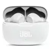 JBL - Vezeték nélküli fülhallgató (Wave 200) - Bluetooth 5.0, Valódi vezeték nélküli, Mikrofon, Hangasszisztens, Siri - Fehér