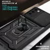 Techsuit - CamShield ütésálló tok - Samsung Galaxy S20 4G / S20 5G - Fekete