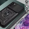 Techsuit - CamShield ütésálló tok - Samsung Galaxy S20 4G / S20 5G - Fekete
