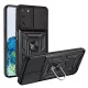 Techsuit - CamShield ütésálló tok - Samsung Galaxy S20 Plus 4G / S20 Plus 5G - Fekete
