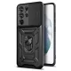 Techsuit - CamShield ütésálló tok - Samsung Galaxy S21 Ultra 5G - Fekete
