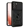 Techsuit - CamShield ütésálló tok - Samsung Galaxy S22 Plus 5G - Fekete